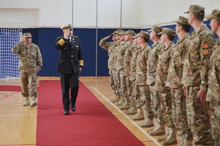 Svečani doček pripadnika I kontingenta Vojske Crne Gore iz misije “Resolute Support” u Avganistanu