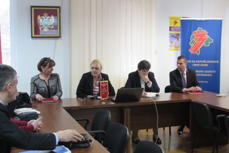 Ministar rada i socijalnog staranja Zorica Kovačević u radnoj posjeti Zavodu za zapošljavanje i Rehabilitacionom centru na Zabjelu