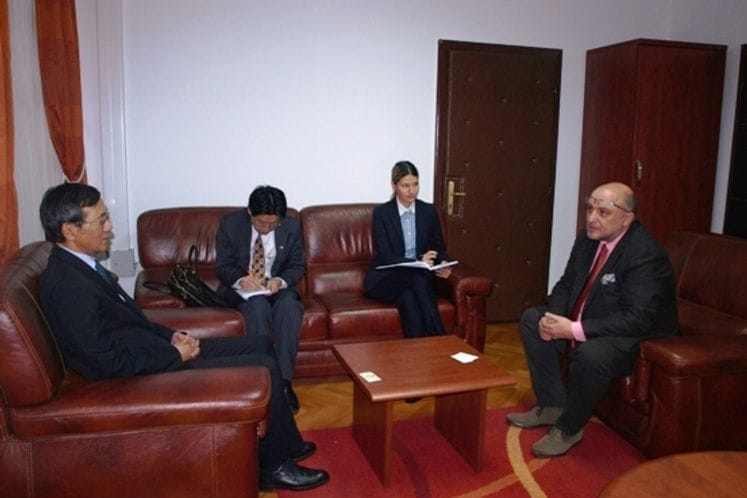 Državni sekretar Bojan Šarkić primio ambasadora Japana
