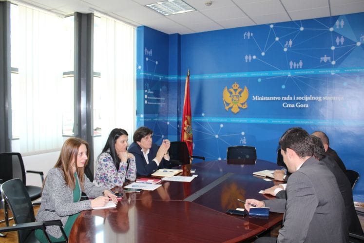 Susret ministra rada i socijalnog staranja Zorice Kovačević sa delegacijom UNHCR
