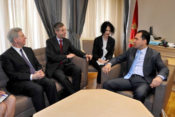 Saopštenje: Ministar pravde Zoran Pažin primio Roberta de Grota, generalnog direktora za evropsku saradnju u Ministarstvu vanjskih poslova Kraljevine Holandije