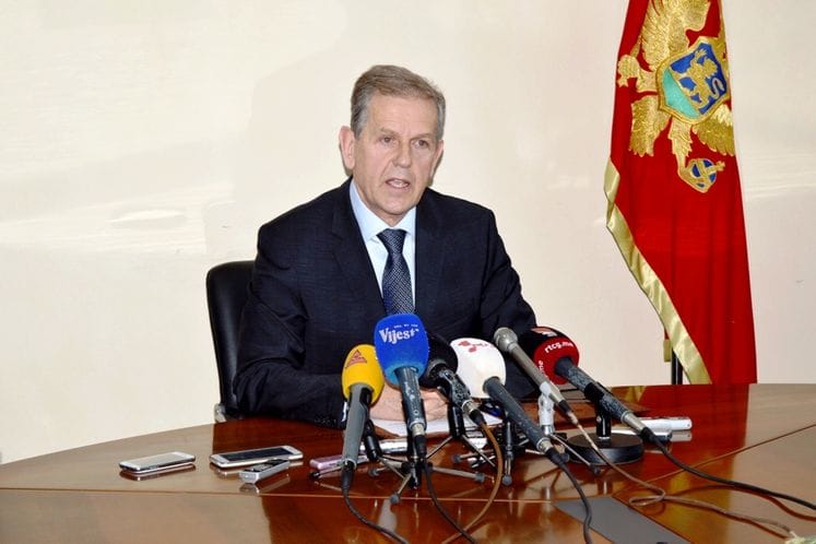 Ministar zdravlja prof. dr Budimir Šegrt razgovarao sa novinarima