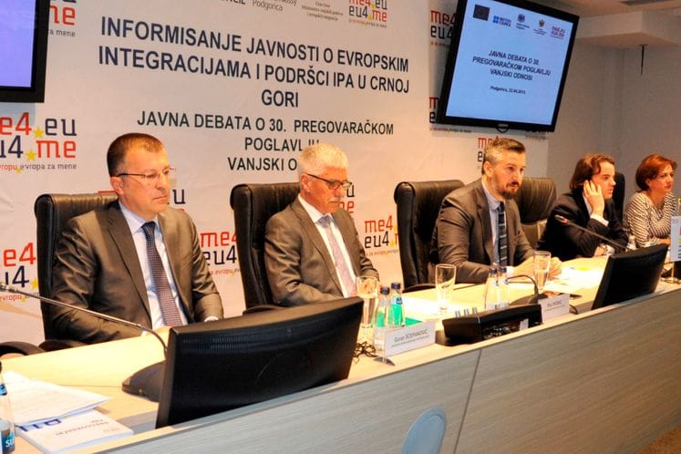 Izlaganje Gorana Šćepanovića na javnoj debati o 30. pregovaračkom poglavlju - Vanjski odnosi - video zapis 22.4.2015.