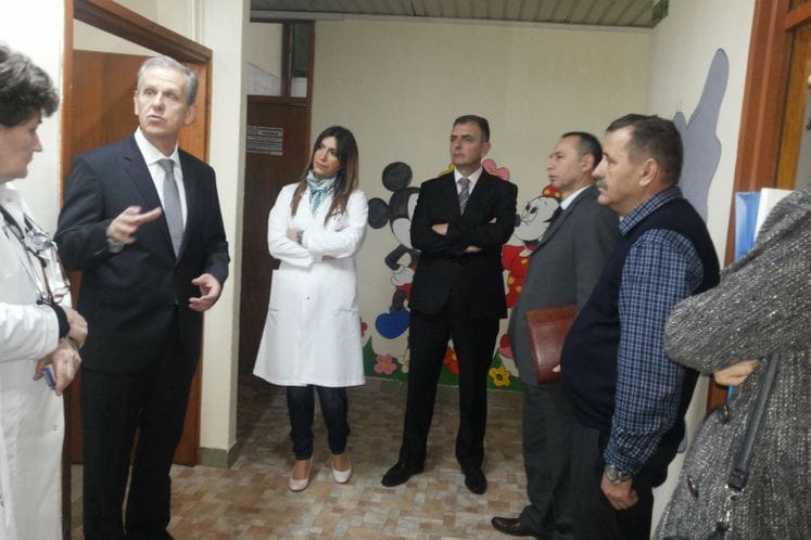 SAOPŠTENJE: Ministar Šegrt i direktor Fonda Hrapović u radnoj posjeti zdravstvenim ustanovama u Bijelom Polju, Mojkovcu i Kolašinu