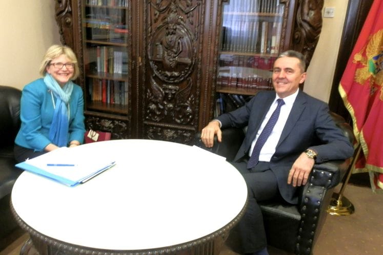 SAOPŠTENJE: Prvi zvanični susret ambasadorke Ujehara i ministra Žugića Privlačenje američkih investitora u fokusu buduće saradnje