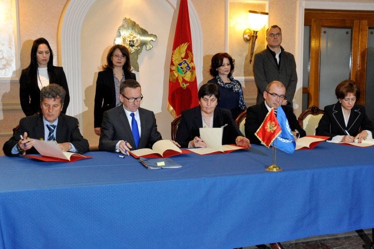 Potpisan Memoranduma o razumijevanju između Vlade Crne Gore i socijalnih partnera Crne Gore i Međunarodne organizacije rada o Programu dostojanstvenog rada za 2015. - 2017. godinu