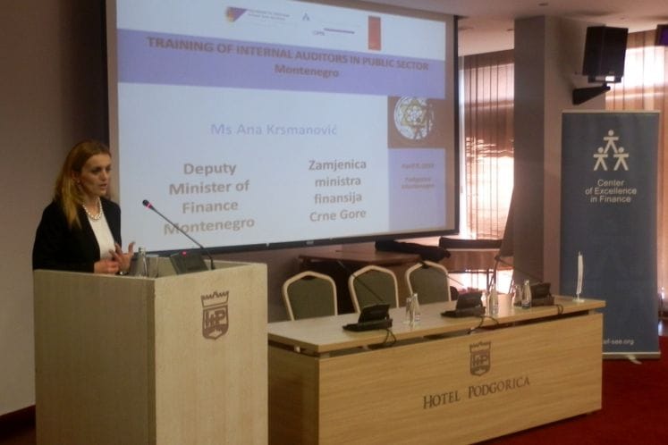 SAOPŠTENJE: Otvoren treći krug obuke unutrašnjih revizora Crna Gora najuspješnija u regionu