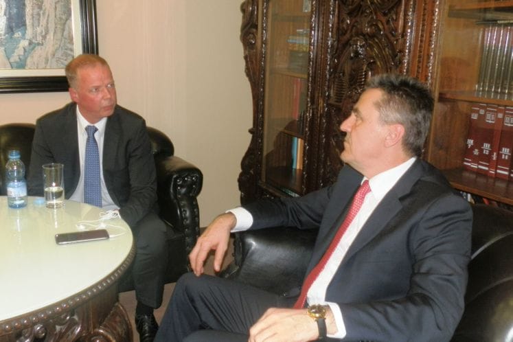 Sastanak direktora HAAB sa ministrom finansija dr Radojem Žugićem