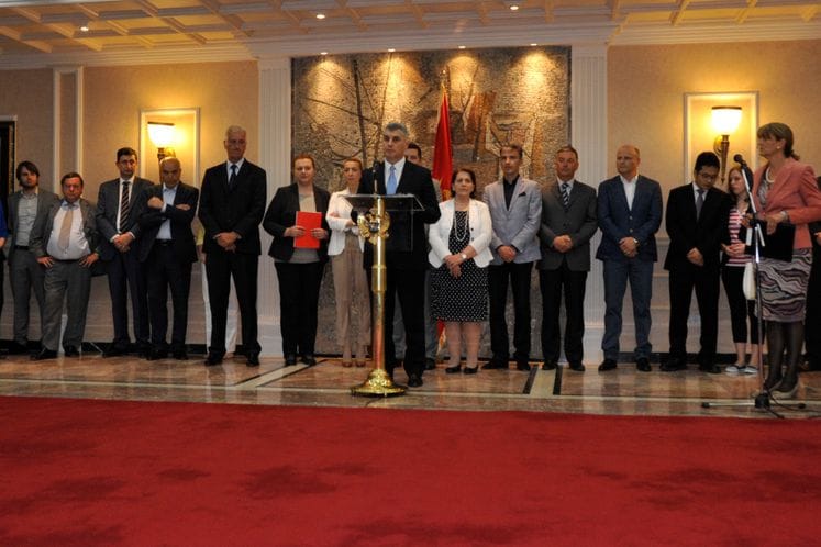 Konferencija za medije povodom zvaničnog početka realizacije projekta izgradnje autoputa