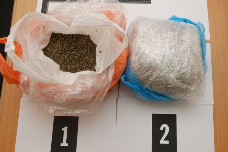 U dva dana zaplijenjeno preko 2,3 kg marihuane i skanka