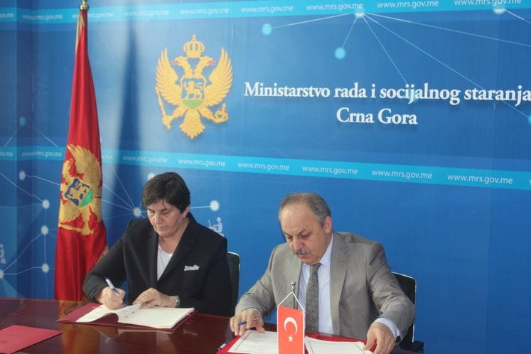 SAOPŠTENJE: Potpisan Administartivni sporazum za sprovođenje Sporazuma između Crne Gore i Republike Turske