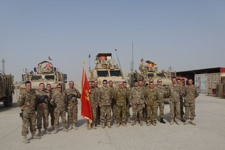 Posjeta delegacije MO i VCG pripadnicima II kontingenta VCG koji su u misiji “Odlučna podrška” u Avganistanu