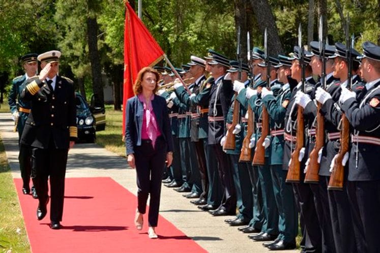 Posjeta ministra odbrane Vojnom aerodromu Golubovci