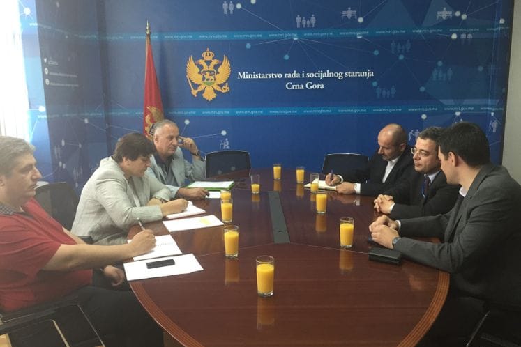 SAOPŠTENJE: Ministarka Kovačević razgovarala sa g-dinom Mustafom Server Caylanom, predstavnikom UNHCR u Crnoj Gori