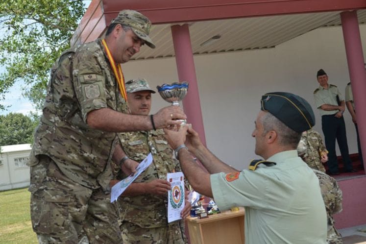 Sastav Pješadijskog bataljona pobjednik Sportskog prvenstva VCG
