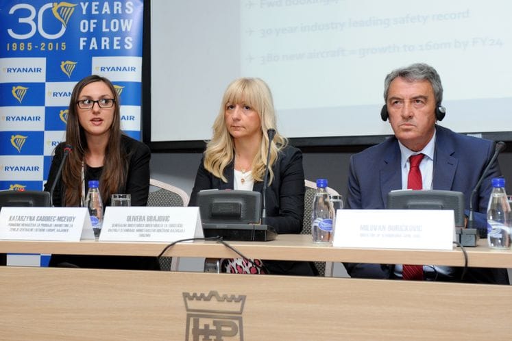 Održana Pres konferencija – Rajaner predstavio zimski red letenja za Crnu Goru za 2015. godinu