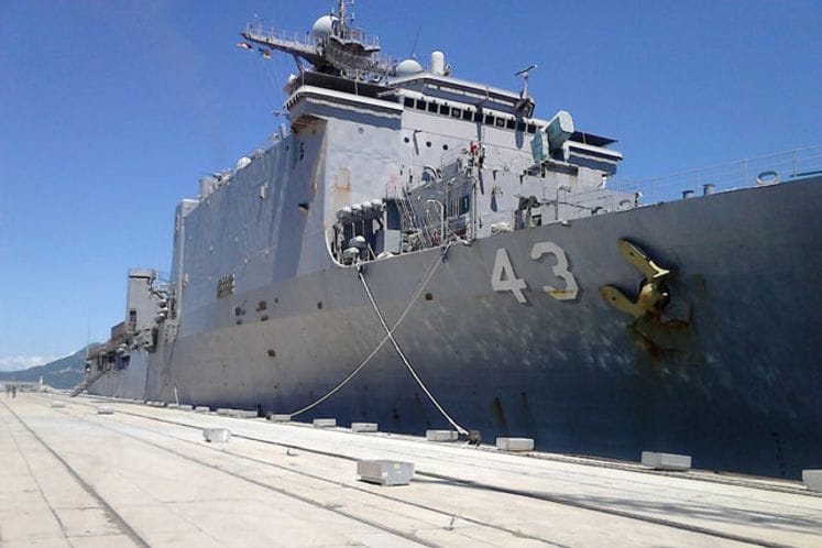 Brod Ratne Mornarice SAD u posjeti Crnoj Gori