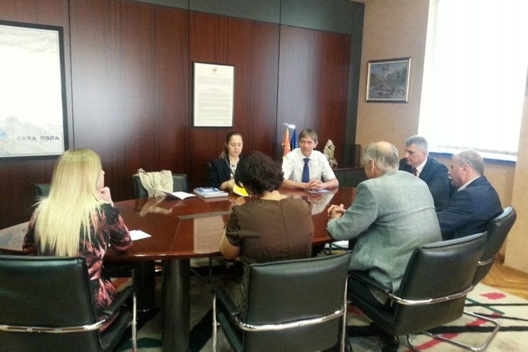Saopštenje: Susret ministar Brajović- izvršni direktor CER-a Libor Lochman