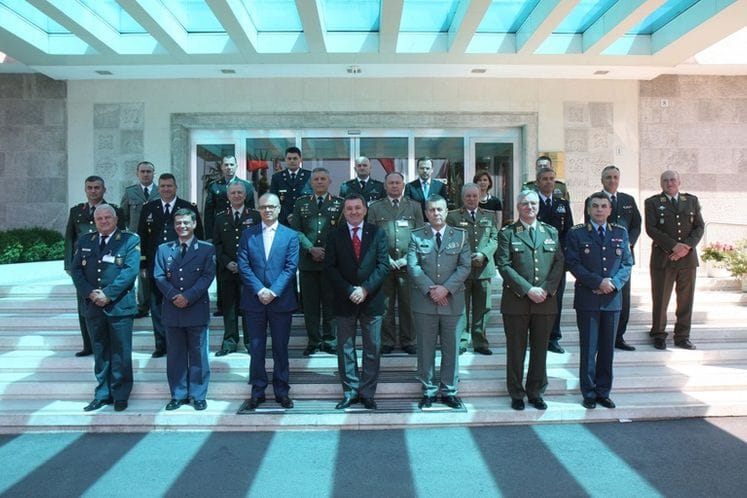 Pukovnik Pešić učestvovao na sastanku zamjenika načelnika GŠ zemalja SEDM