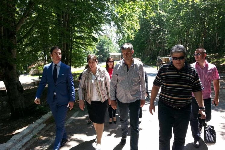 SAOPŠTENJE: Ministarka rada i socijalnog staranja Zorica Kovačević u radnoj posjeti JU „Lovćen – Bečići“