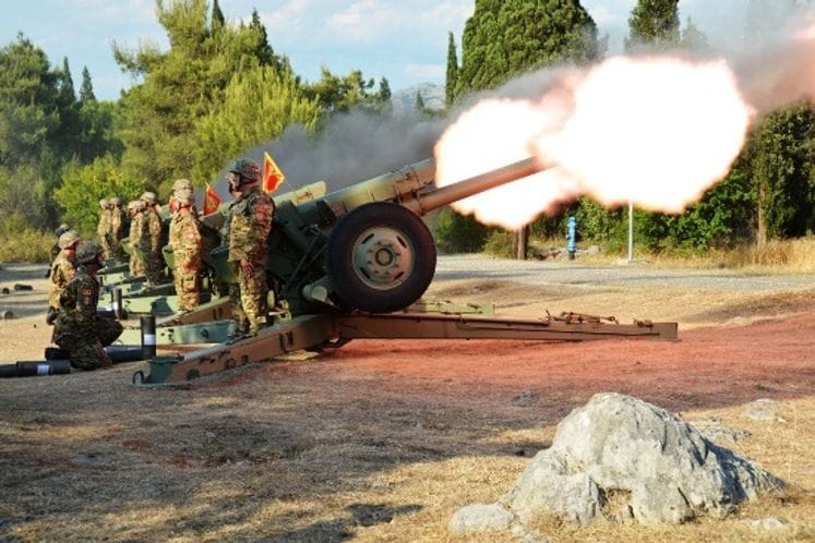 Povodom 13. jula - Dana državnosti izvršena počasna paljba sa brda Gorica