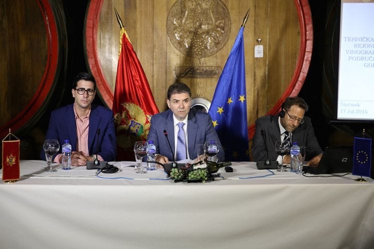 Saopštenje: Predstavljen projekat rejonizacije vinogradarskog područja u Crnoj Gori
