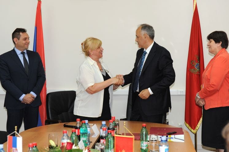 Potpisan Protokol o elektronskoj razmjeni podataka u oblasti penzijskog i invalidskog osiguranja i Tehničkog protokola o elektronskoj razmjeni podataka između Fonda PIO Crne Gore i Republičkog fonda PIO Republike Srbije