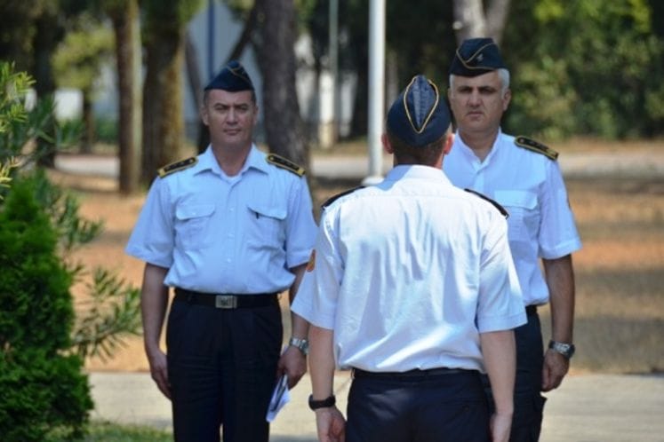 Načelnik Generalštaba VCG posjetio Vazduhoplovstvo