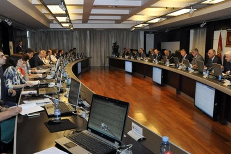 Montenegro Cabinet's session