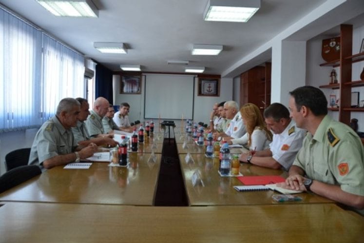 Načelnik Generalštaba Oružanih snaga Republike Albanije u posjeti Vojsci Crne Gore