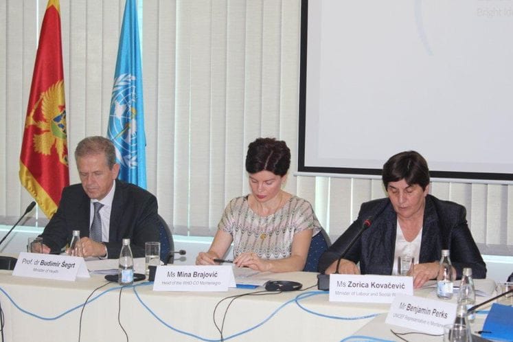 Ministar zdravlja prof. dr Budimir Šegrt otvorio Radionicu o politici prevencije zlostavljanja djece