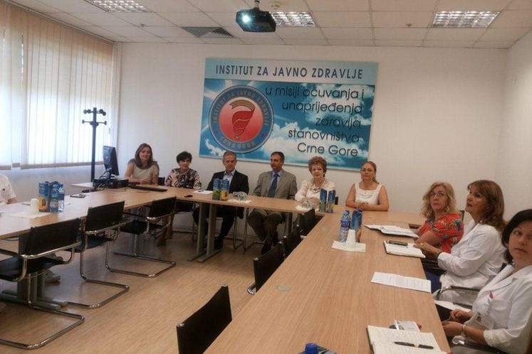 SAOPŠTENJE: Ministar Šegrt u radnoj posjeti Institutu za javno zdravlje Crne Gore