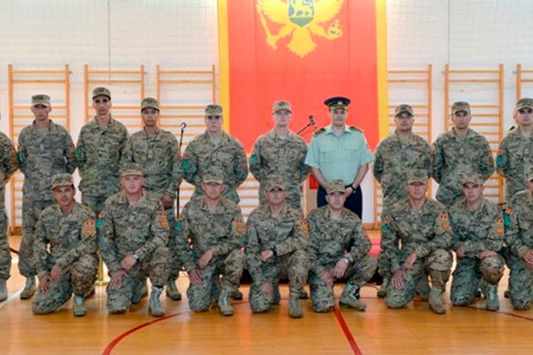 Svečani ispraćaj pripadnika III kontingenta VCG u misiju „Resolute Support“ u Avganistanu