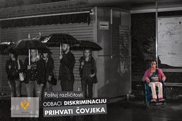 „Poštuj različitosti! Odbaci diskriminaciju! Prihvati čovjeka!”