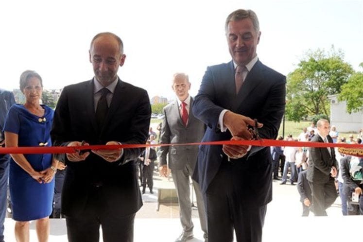 Predsjednik Vlade Milo Đukanović otvorio novoizgrađeni objekat Zavoda za transfuziju krvi u Podgorici