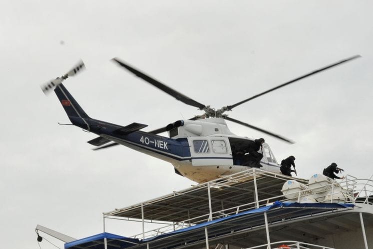 Uspješno izvedena metodsko – pokazna vježba „Timovi SAJ u napadu na zaposjednuto plovilo“ kojom je koordinirao SAJ a koju su izvele nadležne službe sedam zemalja