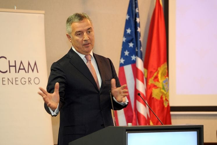 Predsjednik Vlade Milo Đukanović učestvovao na poslovnom ručku Američke privredne komore