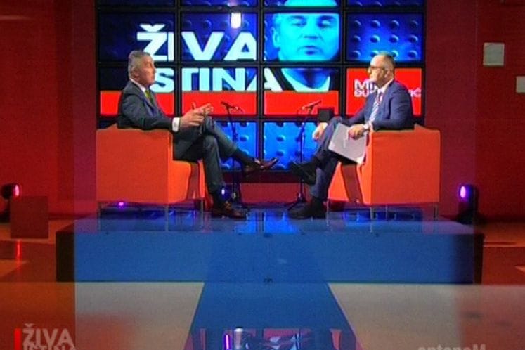 Predsjednik Vlade Milo Đukanović gostovao u emisiji „Živa istina“