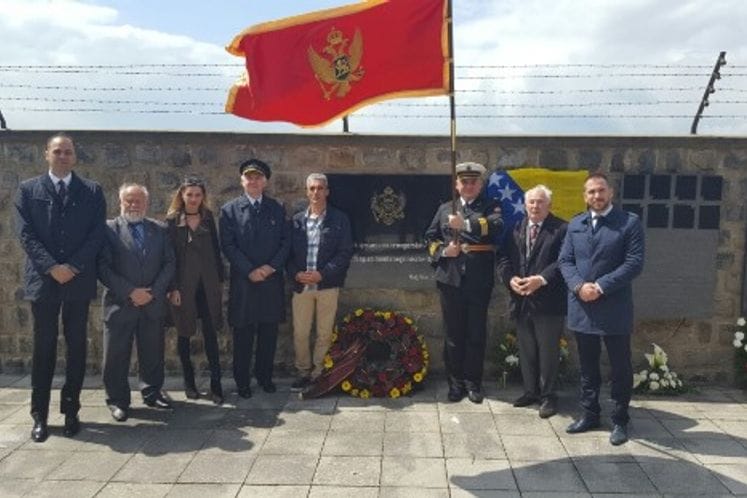Otkrivena spomen ploča crnogorskim žrtvama u memorijalnom kompleksu logora Mathauzen