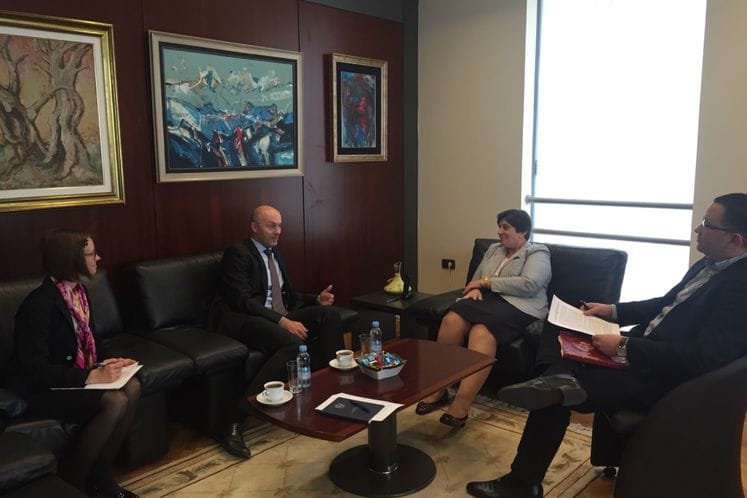 SAOPŠTENJE: Sastanak ministarke Kovačević i ambasadora Hlobena