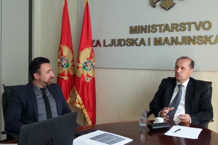 Ministar Numanović razgovarao sa predstavnicima/ama Inicijative Integracije Roma 2020.