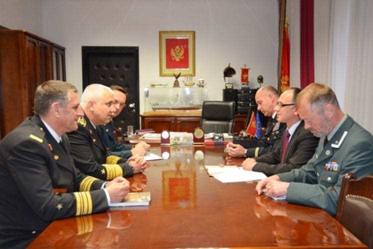 Admiral Samardžić sa delegacijom Balkanske namjenske medicinske jedinice