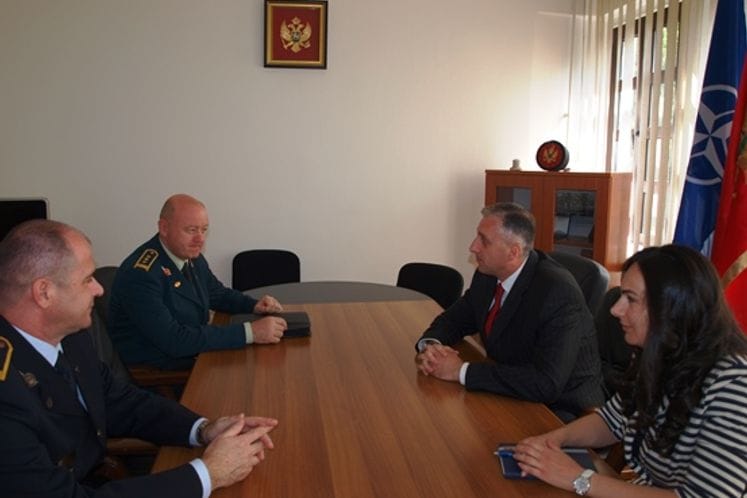 Pukovnik Lazarević i potpukovnik Sič novi vojni savjetnici u Misiji Crne Gore pri NATO