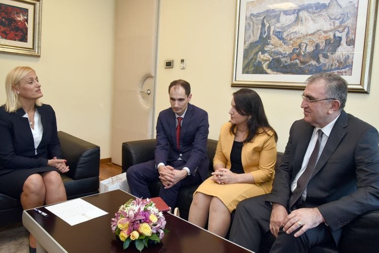 Potpredsjednica Vlade sastala se sa ambasadorom Turske: Fokus na novim investicijama