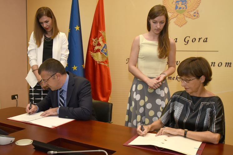 Potpisan Protokol između Vlada Crne Gore i Češke Republike o saradnji u oblasti energetike i infrastrukture