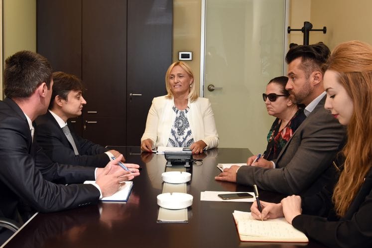 Potpredsjednica Vlade Azra Jasavić sastala se sa koordinatorom TIKA agencije u Crnoj Gori Mustafom Jaziđijem