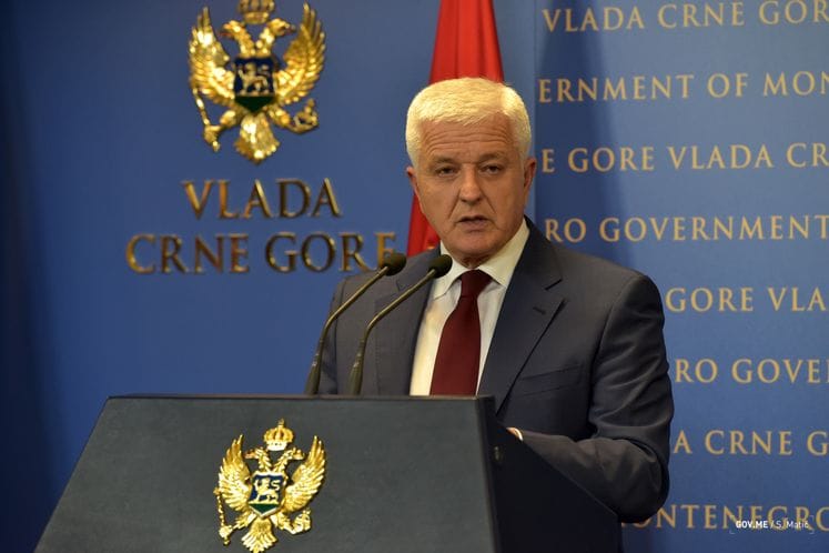 Obraćanje potpredsjednika Vlade za politički sistem, unutrašnju i vanjsku politiku Duška Markovića na konferenciji za medije nakon 167. sjednice Vlade CG