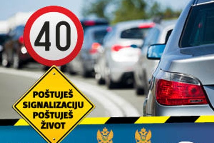 Saopštenje: Počela kampanja "Poštujući saobraćajnu signalizaciju, poštuješ život"