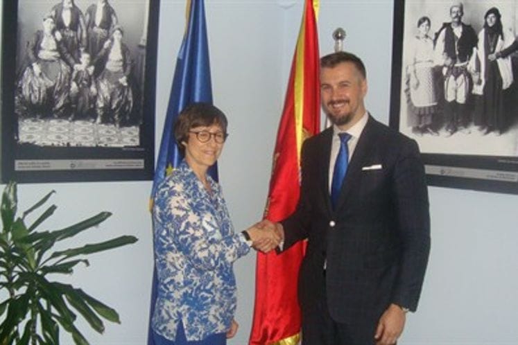 Chief Negotiator Pejović meets French Ambassador: Summit in Paris is clear confirmation of European perspective of Western Balkans