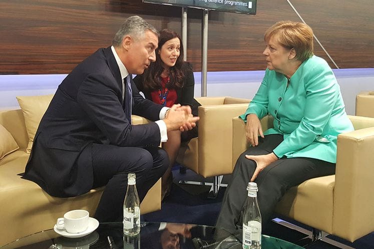 Premijer Đukanović razgovarao u Varšavi sa njemačkom kancelarkom Merkel: CG posebno podvlači značaj Berlinskog procesa